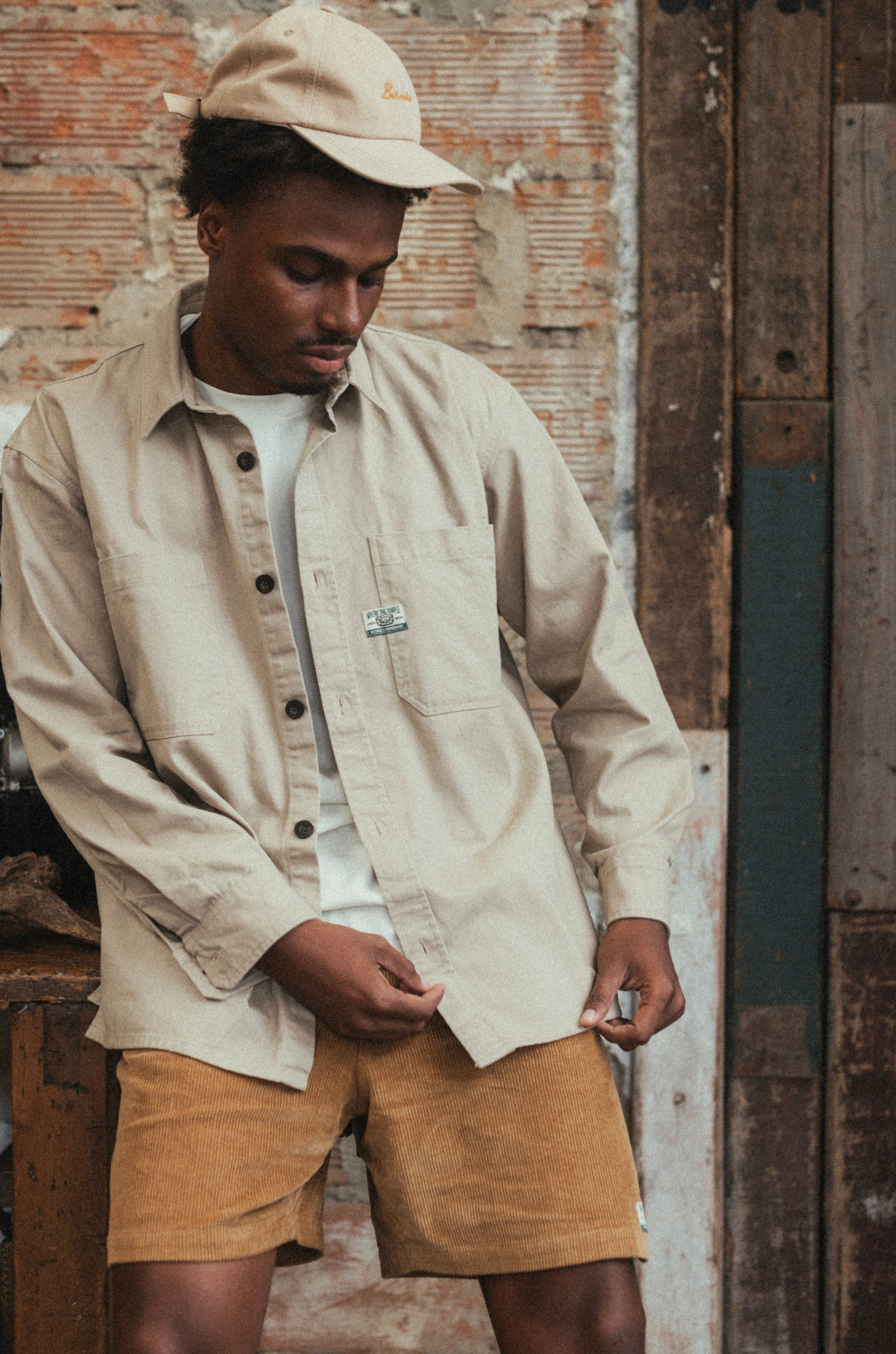 Camisa Dustin Drill Overshirt - Arena
