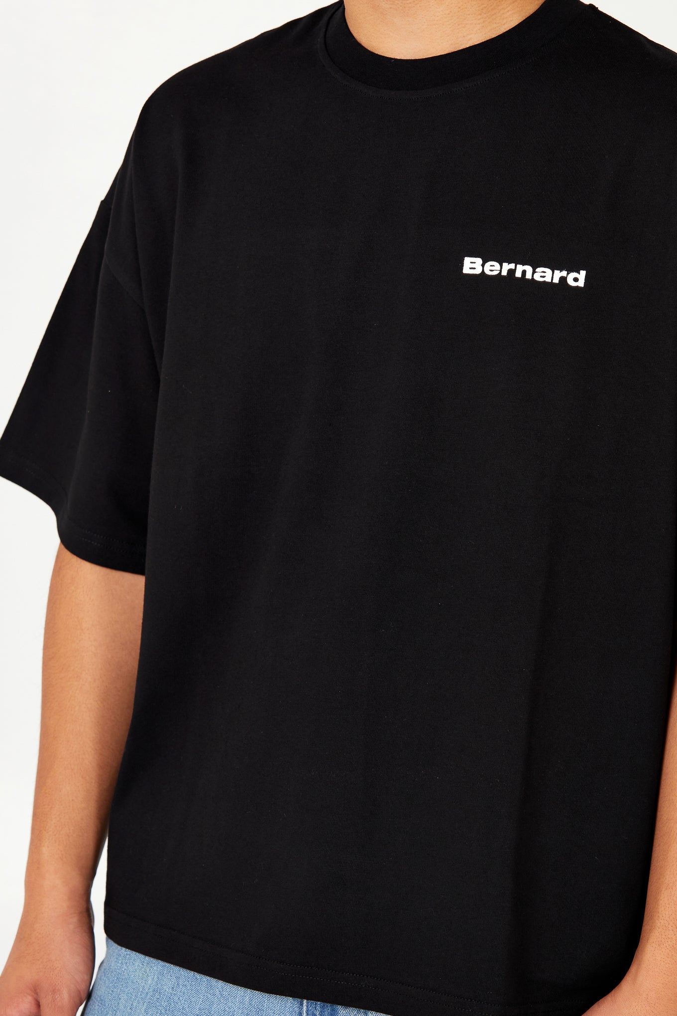 Camiseta Boxy - Negra