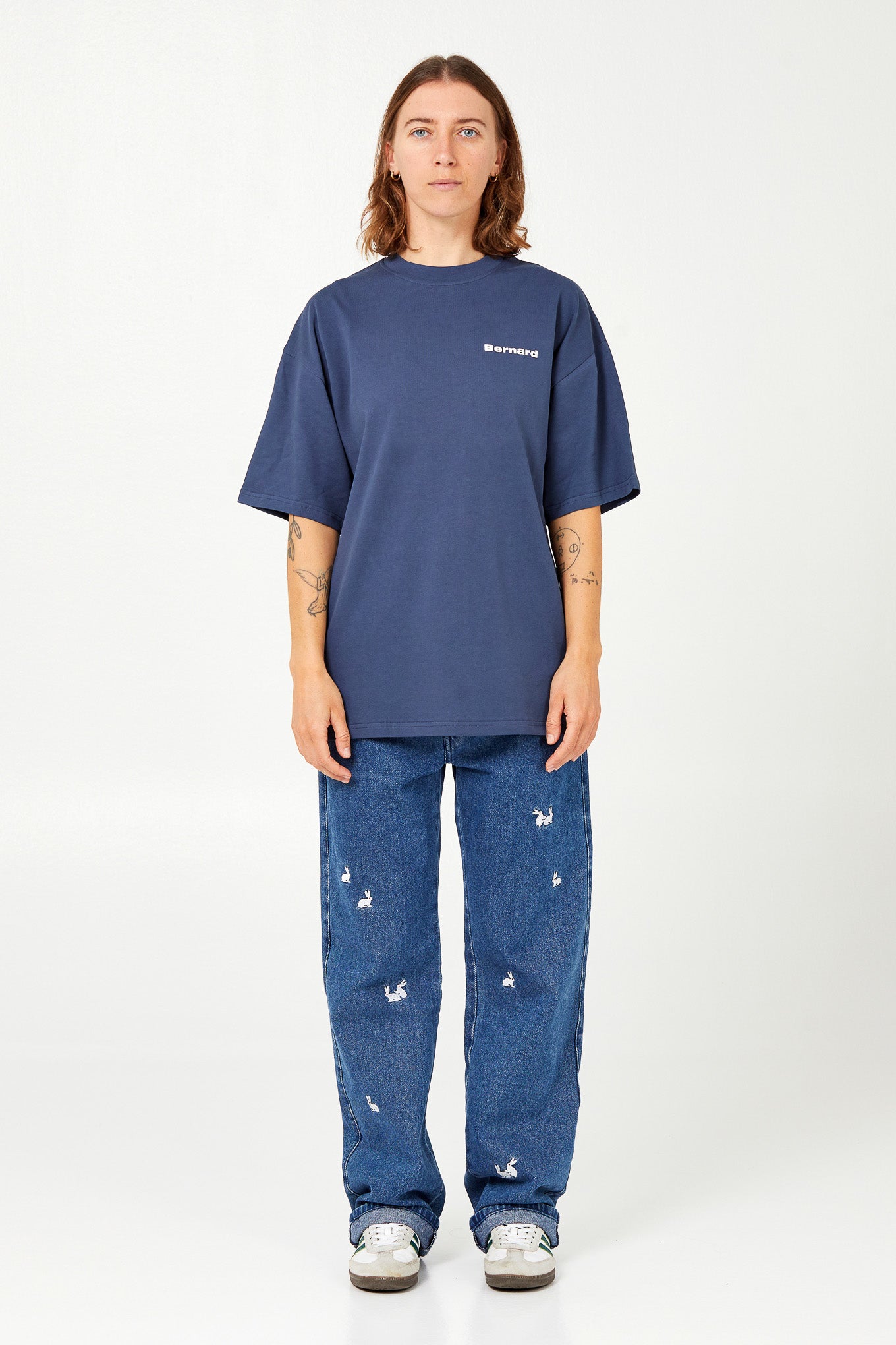 Camiseta Oversize - Navy