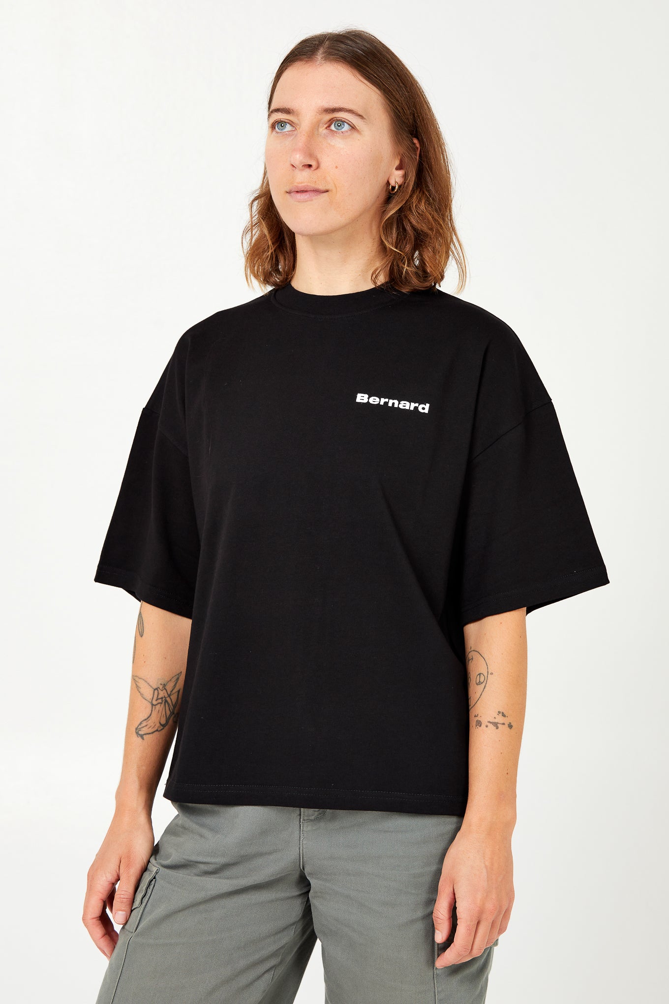 Camiseta Boxy - Negra