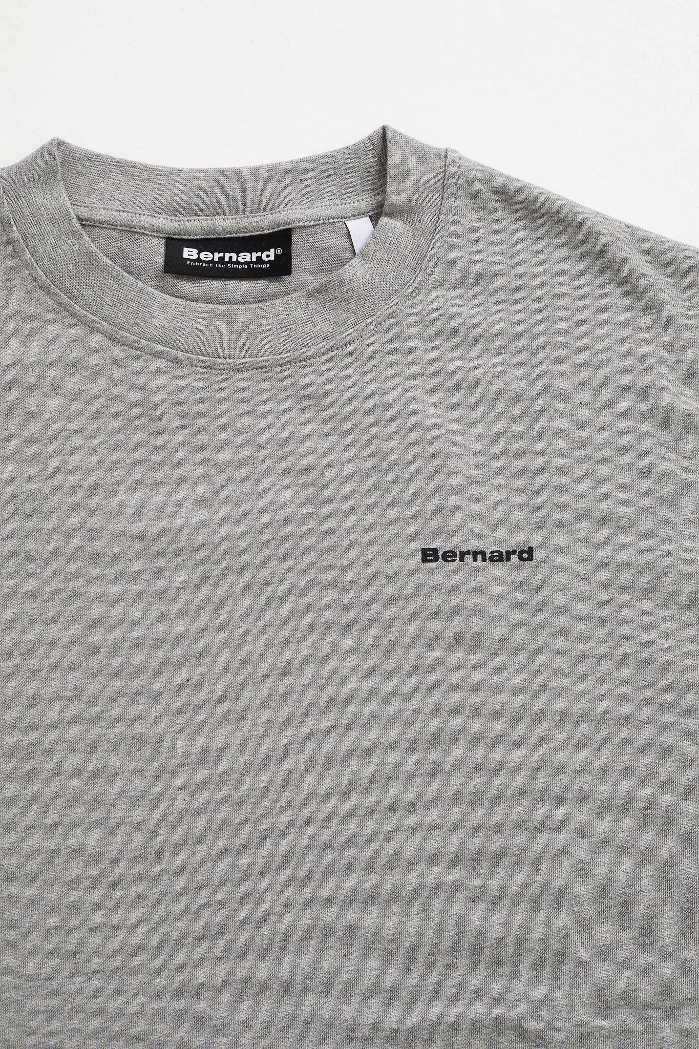 Camiseta Regular Small Logo - Gris Jaspe