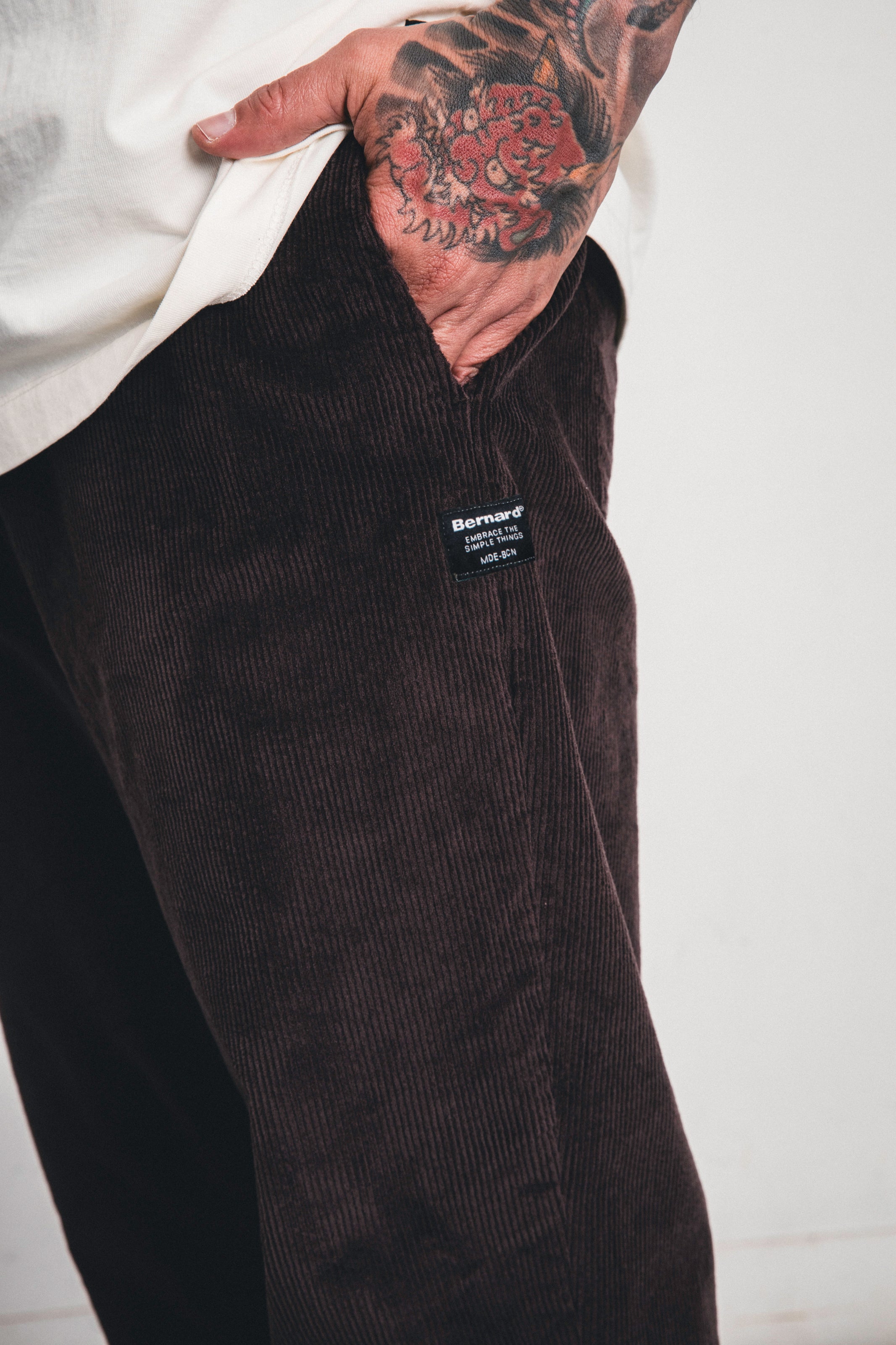 Pantalón Corduroy - Chocolate