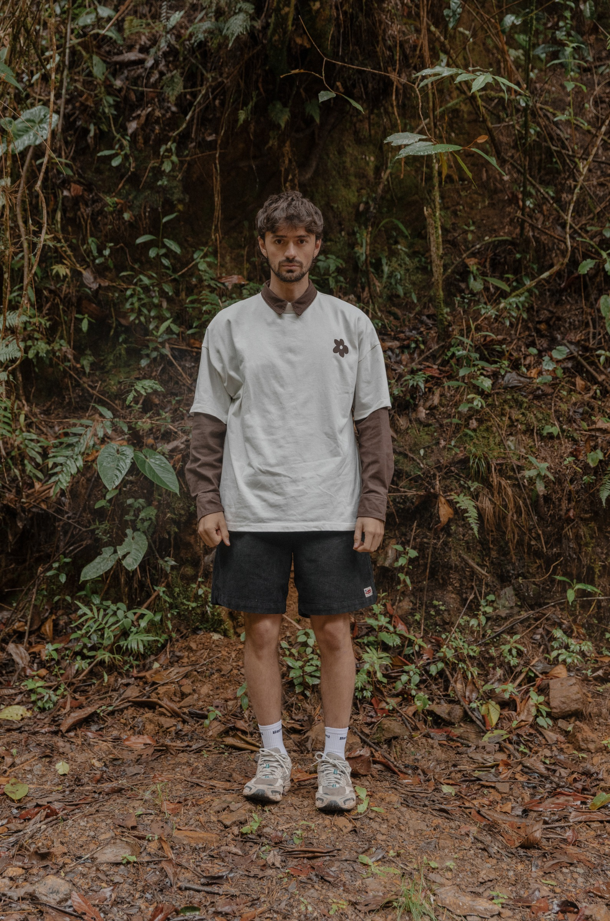 Camiseta Oversize Dont Loose Analog - Cruda