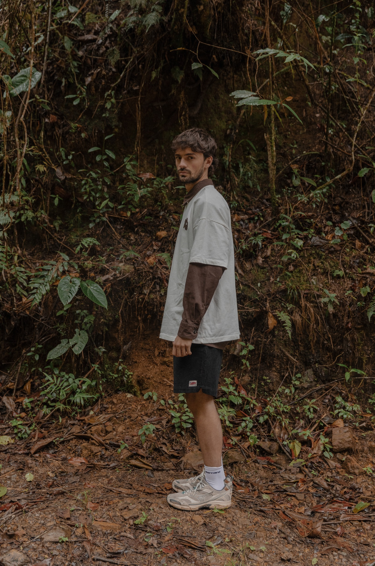 Camiseta Oversize Dont Loose Analog - Cruda