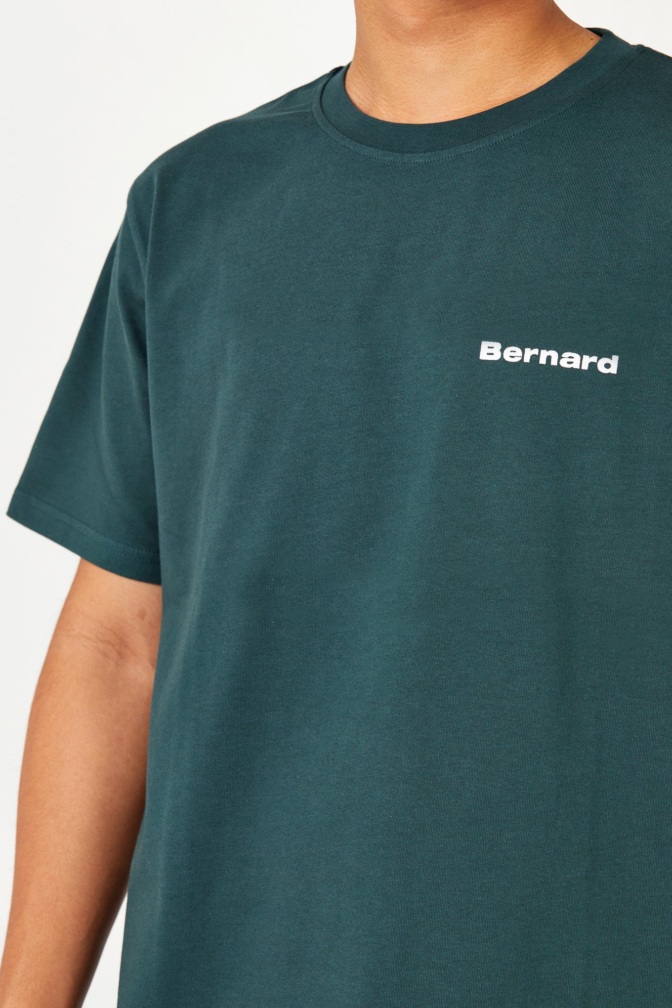 Camiseta Regular - Verde Oscuro