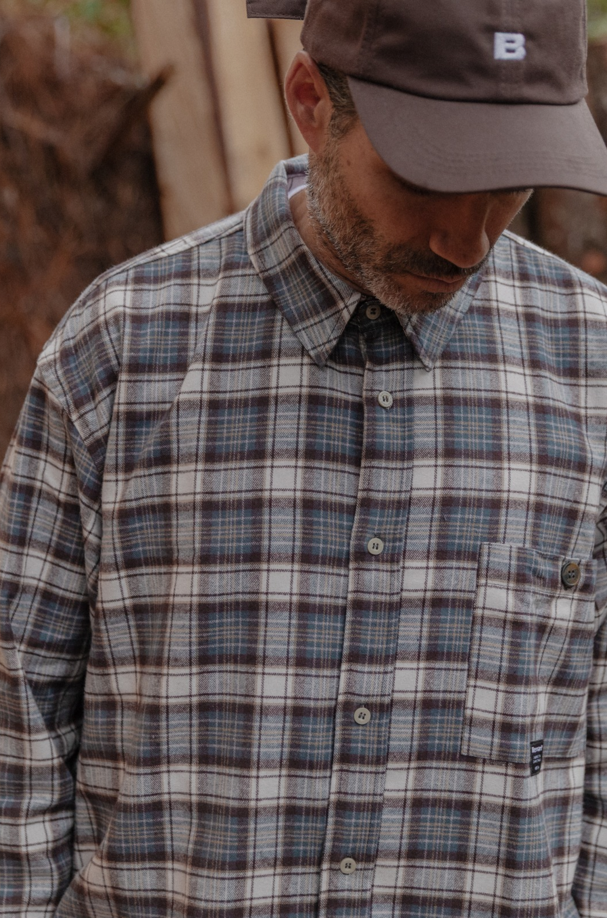 Camisa Leñadora - Brown