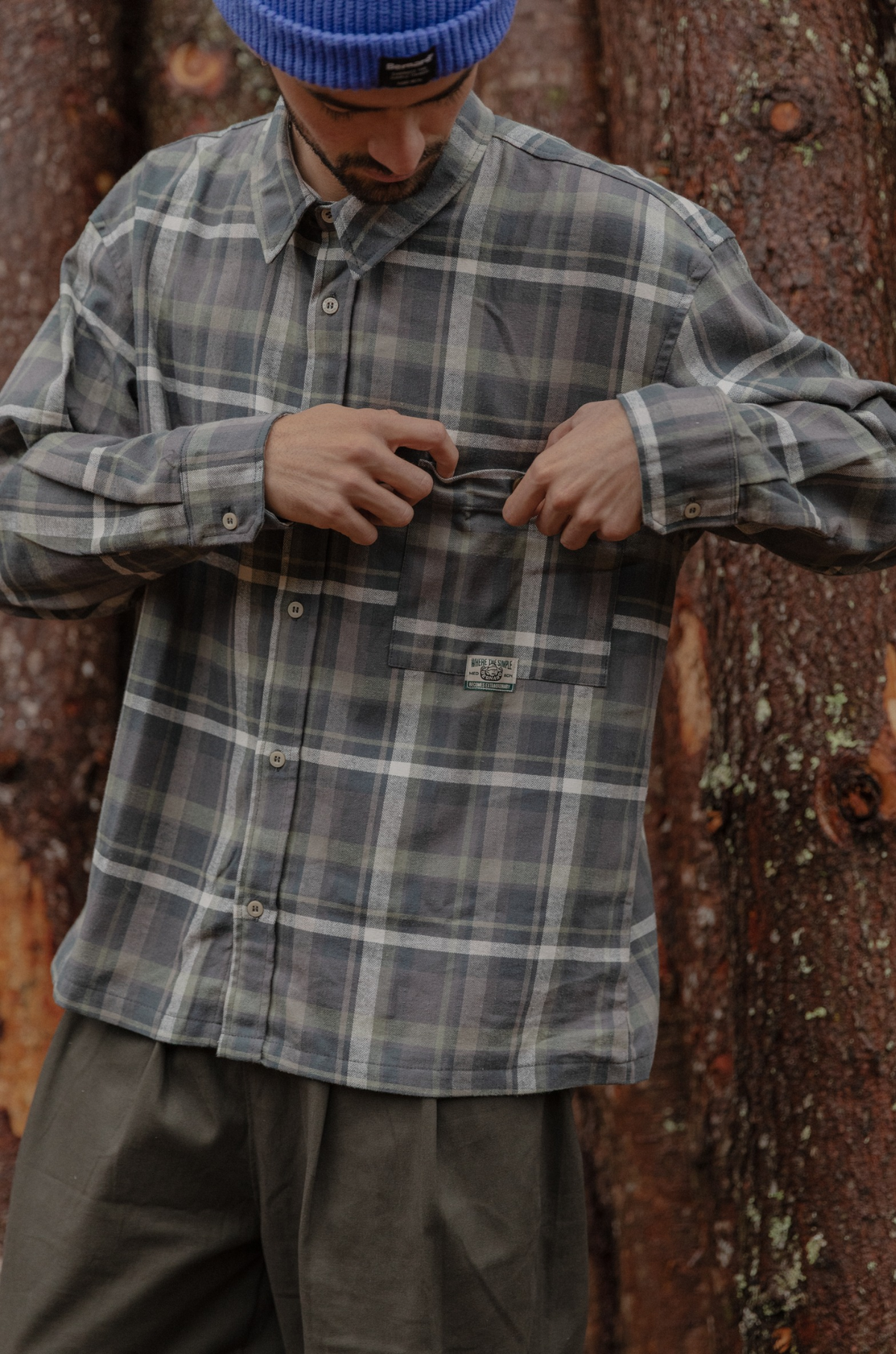 Camisa Leñadora - Olive
