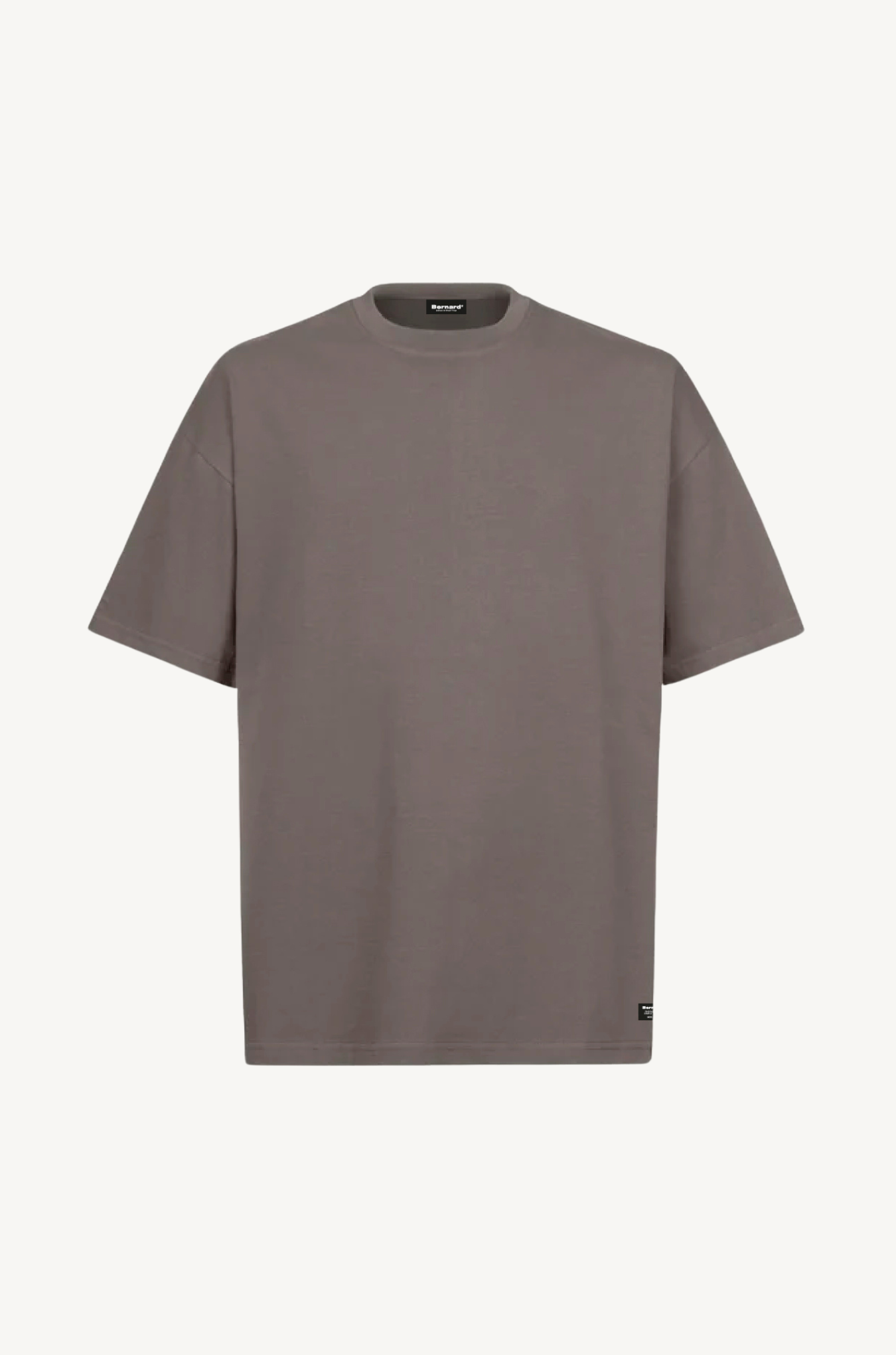 Camiseta Oversize Sin Logo - Gris
