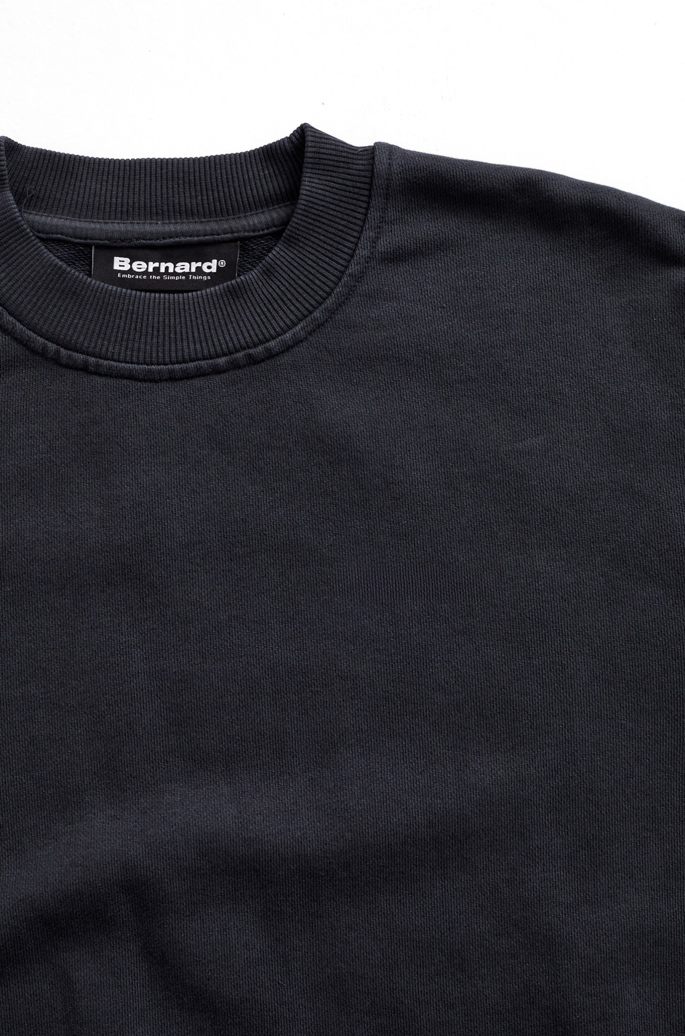 Buzo Regular Sin Logo - Vintage Black