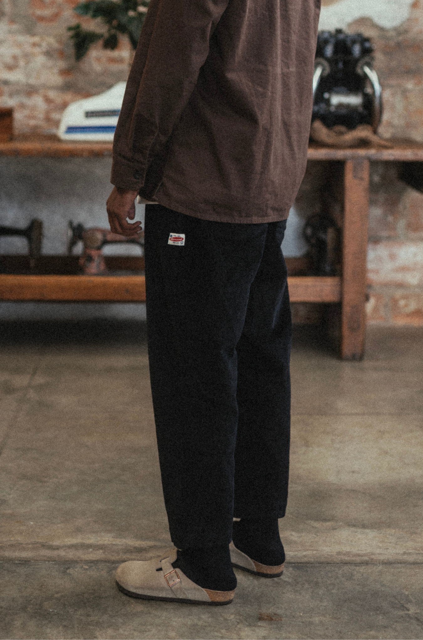 Pantalón Corduroy - Negro
