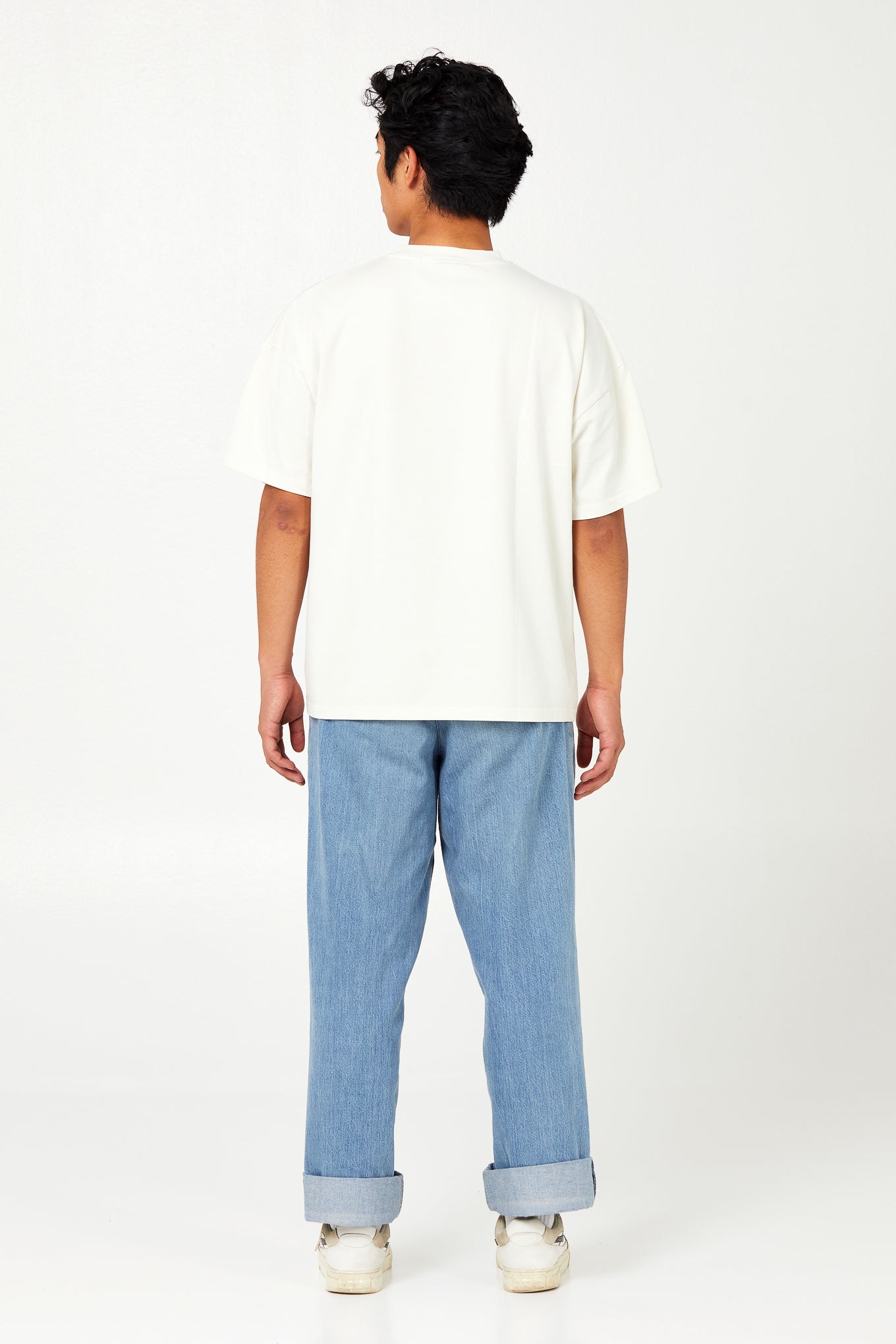 Camiseta Boxy - Vintage White