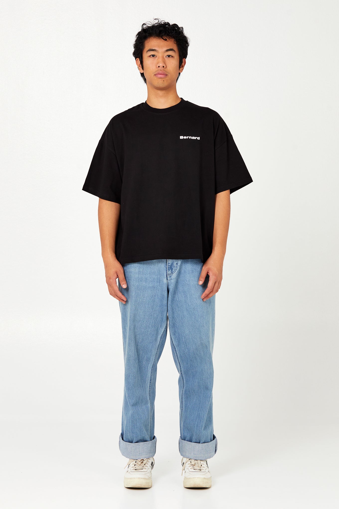 Camiseta Boxy - Negra