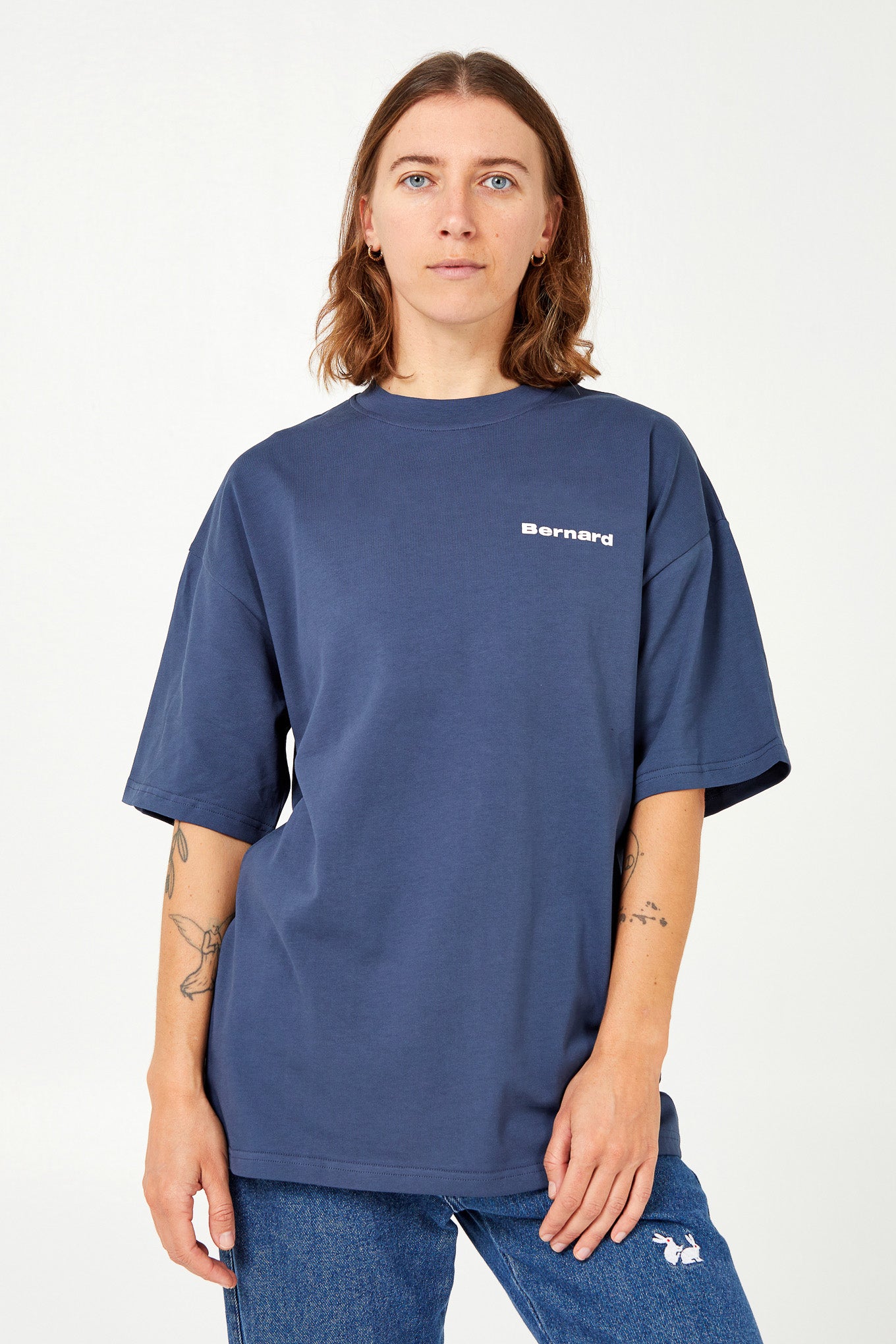 Camiseta Oversize - Navy