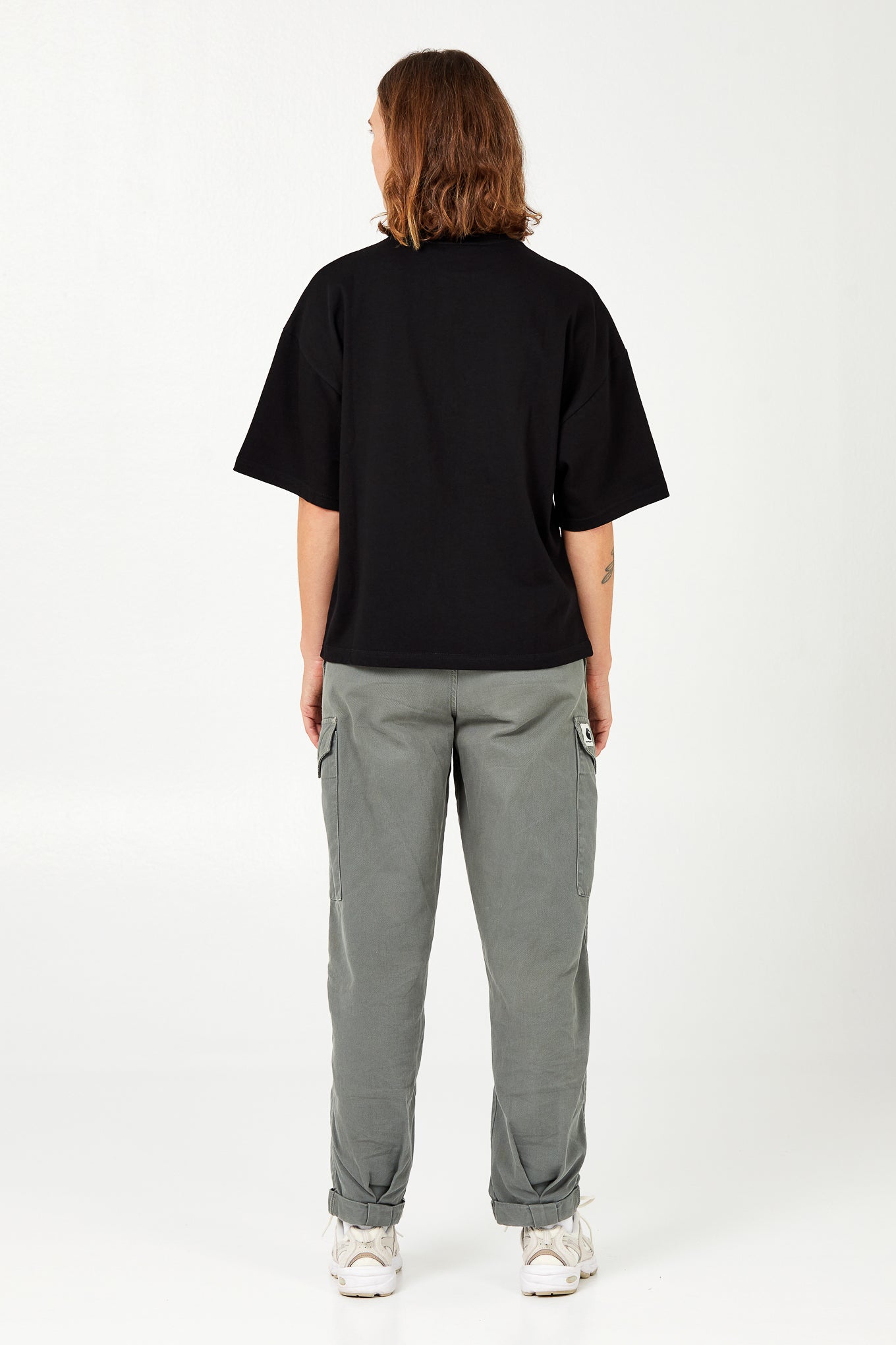 Camiseta Boxy - Negra
