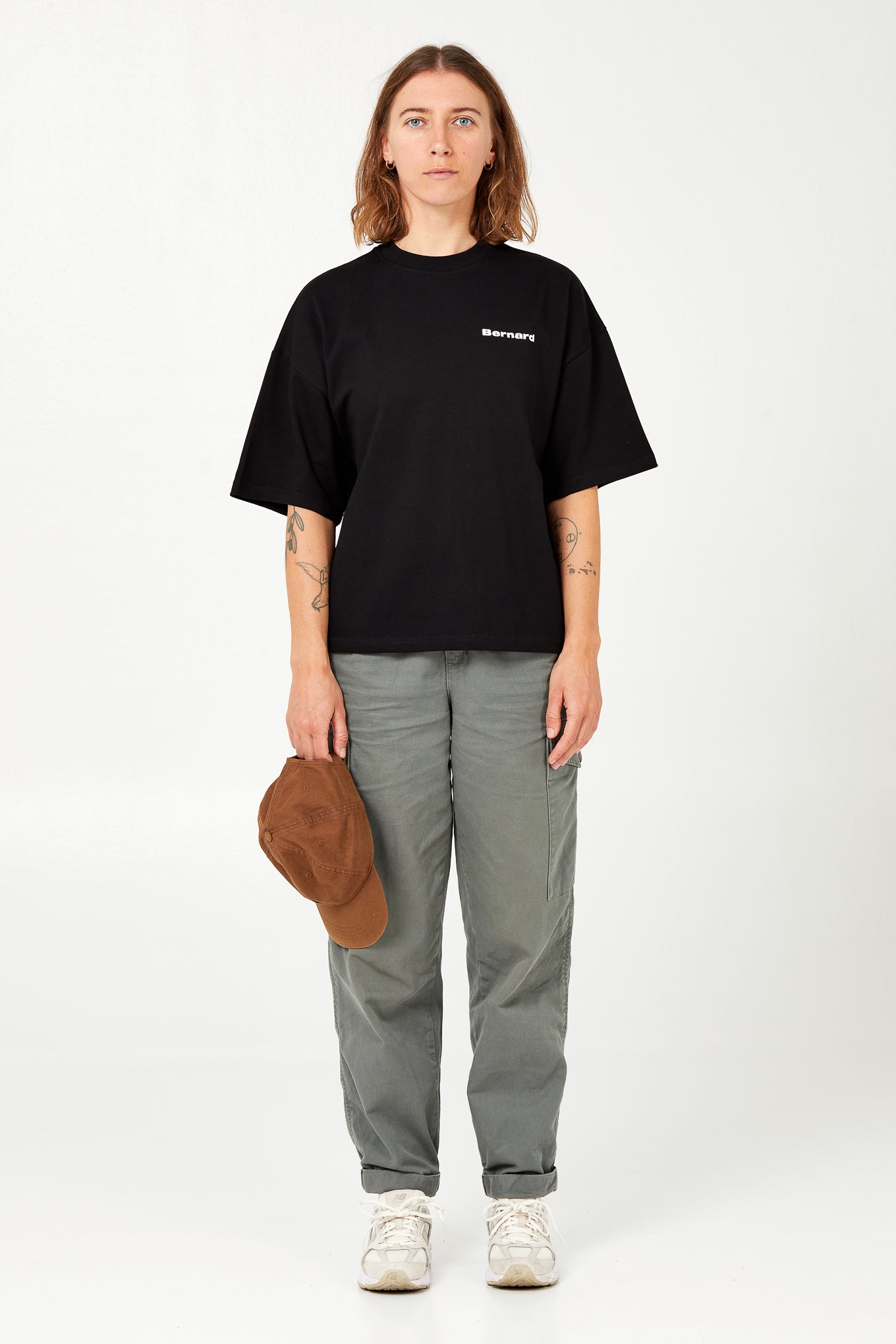 Camiseta Boxy - Negra