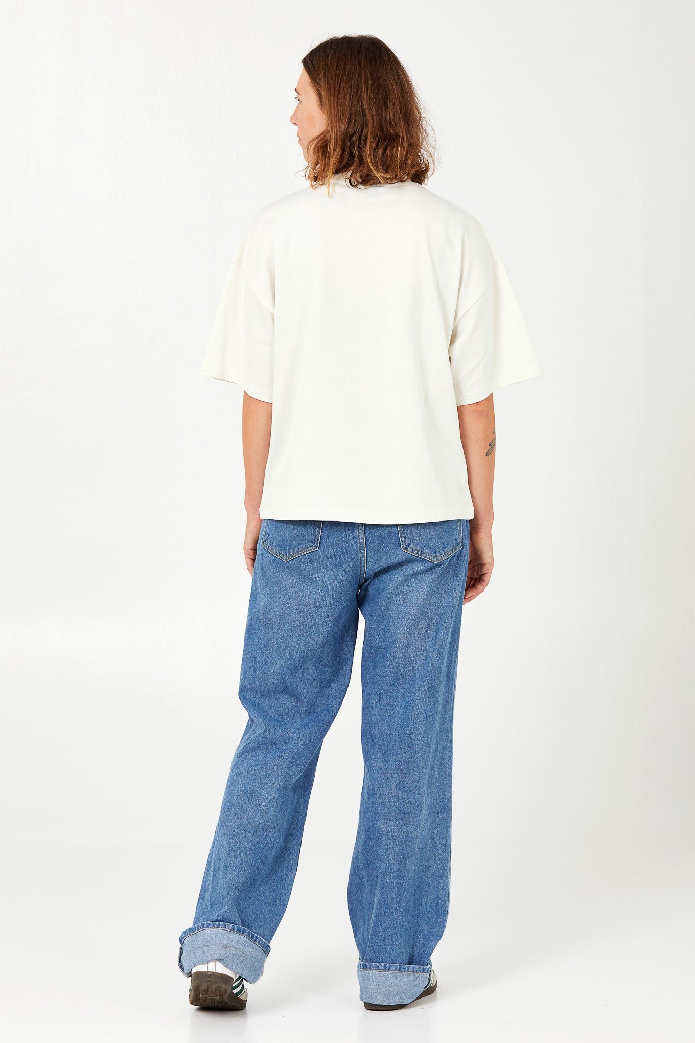 Camiseta Boxy - Vintage White