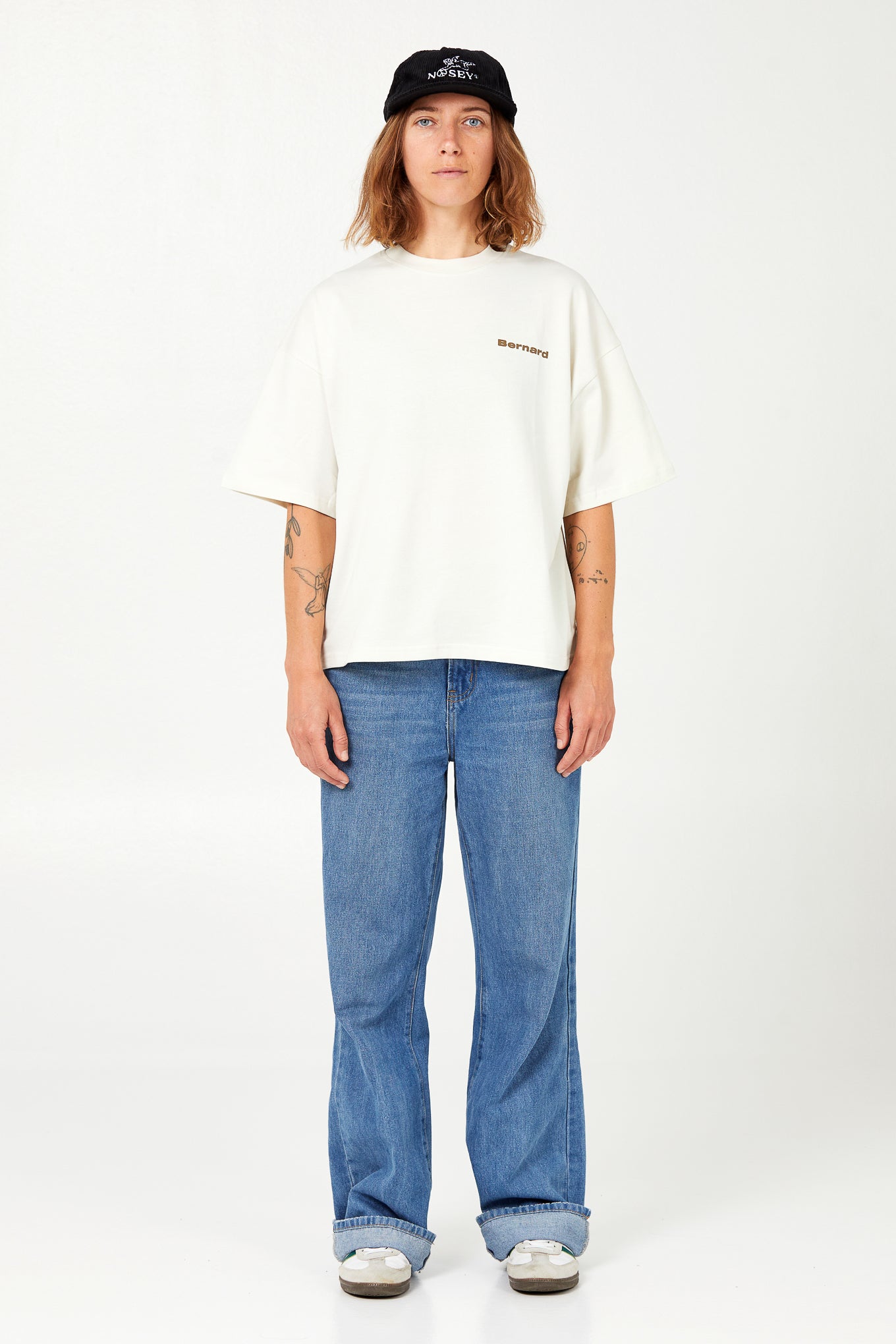 Camiseta Boxy - Vintage White