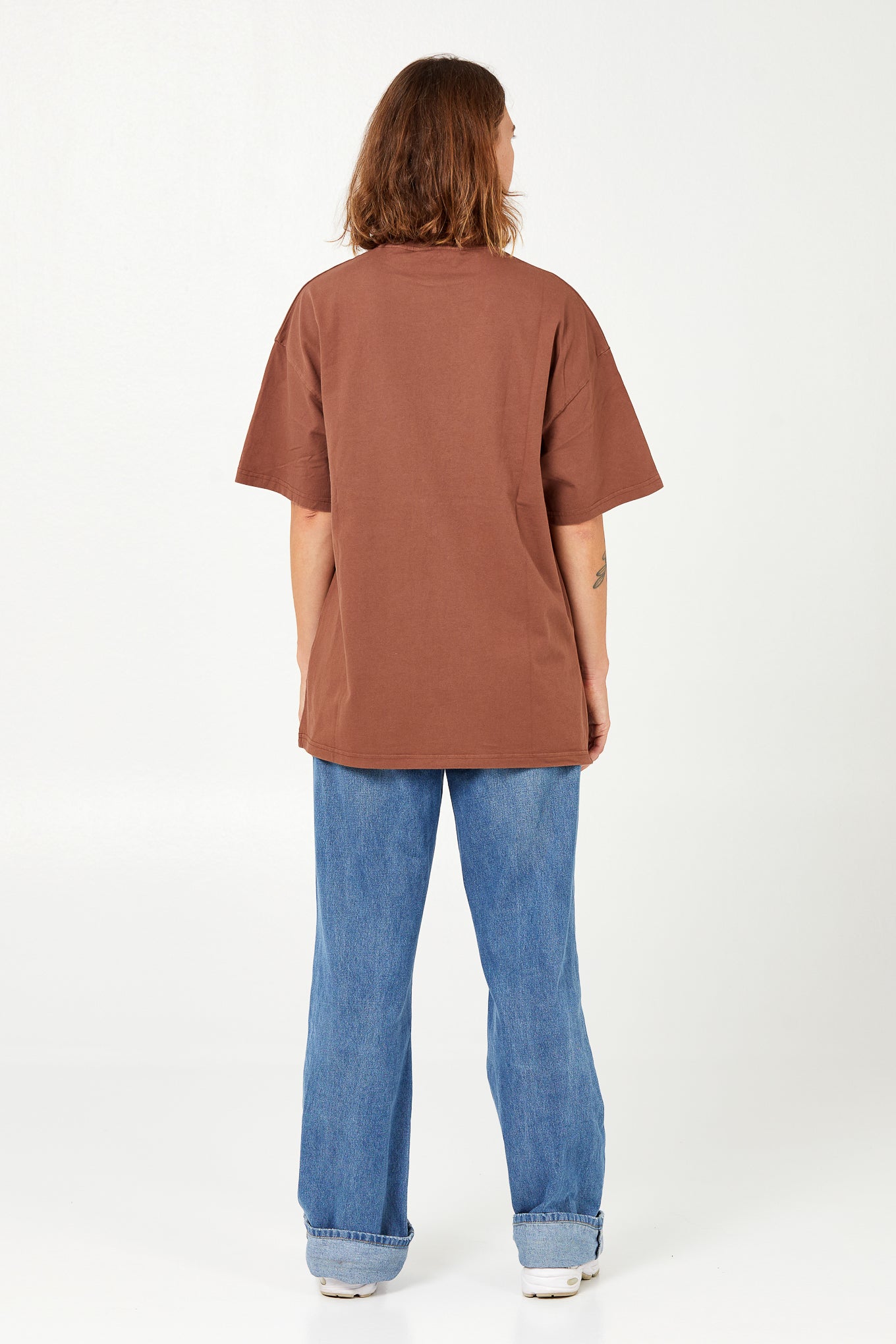 Camiseta Oversize - Cafe