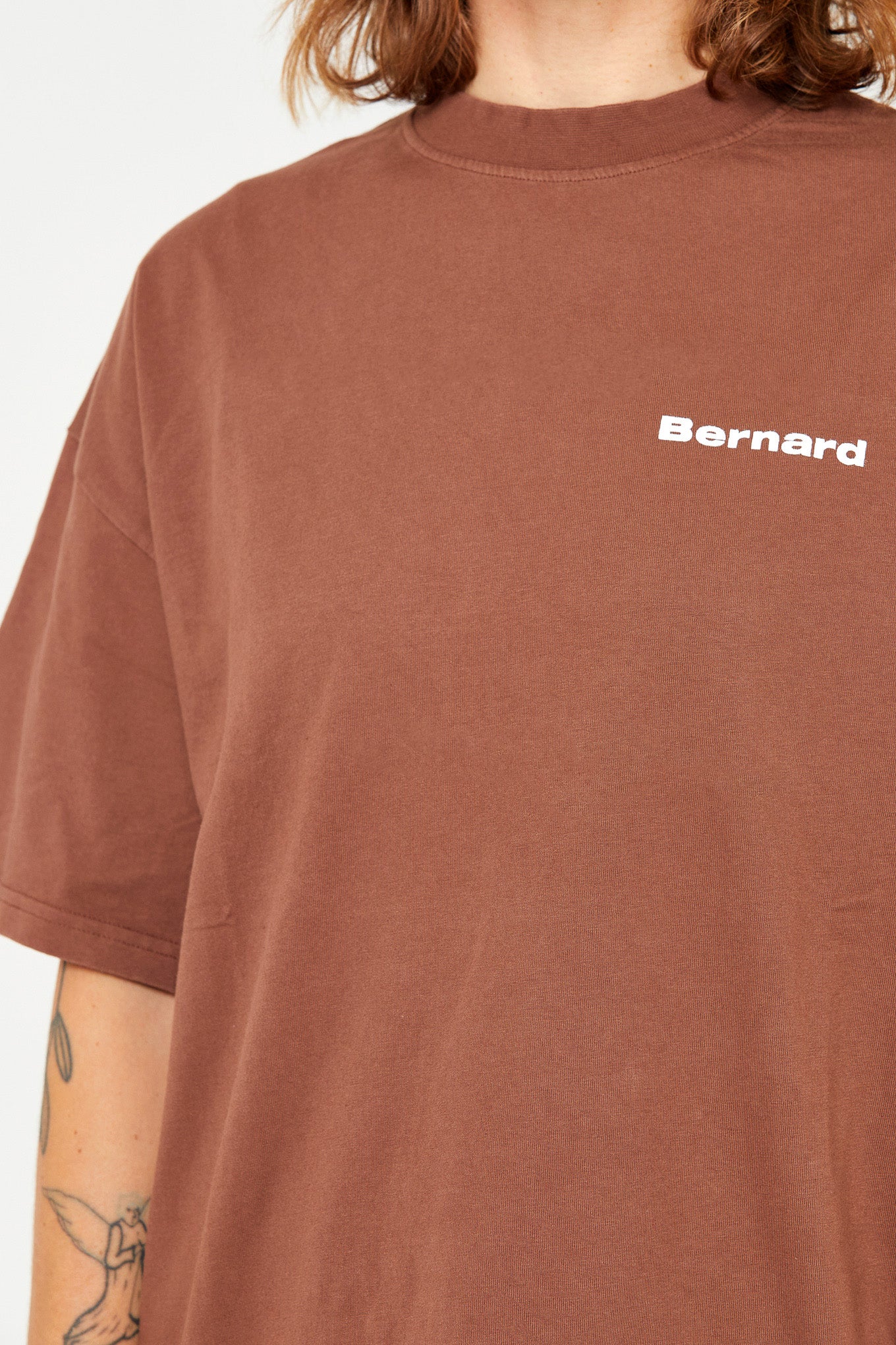 Camiseta Oversize - Cafe