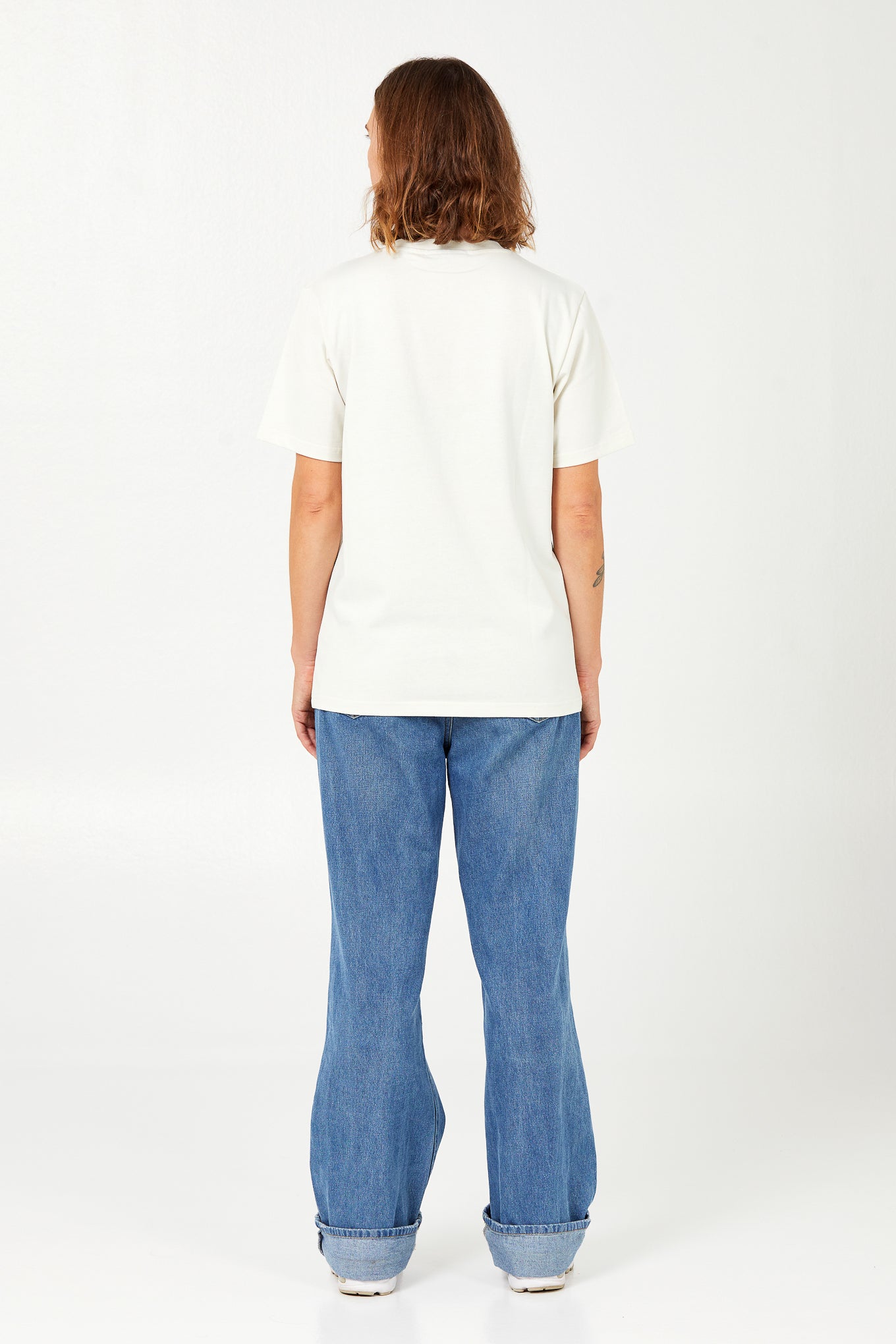 Camiseta Regular - Vintage White