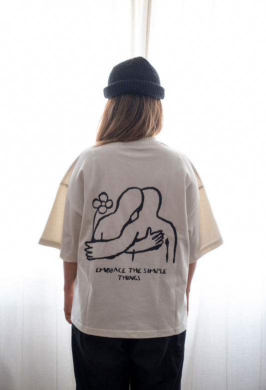 Camiseta Abrazo Boxy Unisex