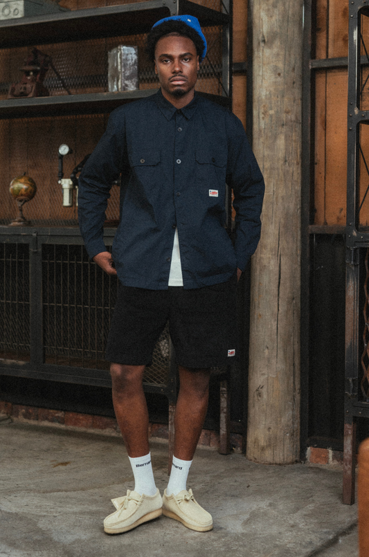Camisa Cortavientos Camden - Navy