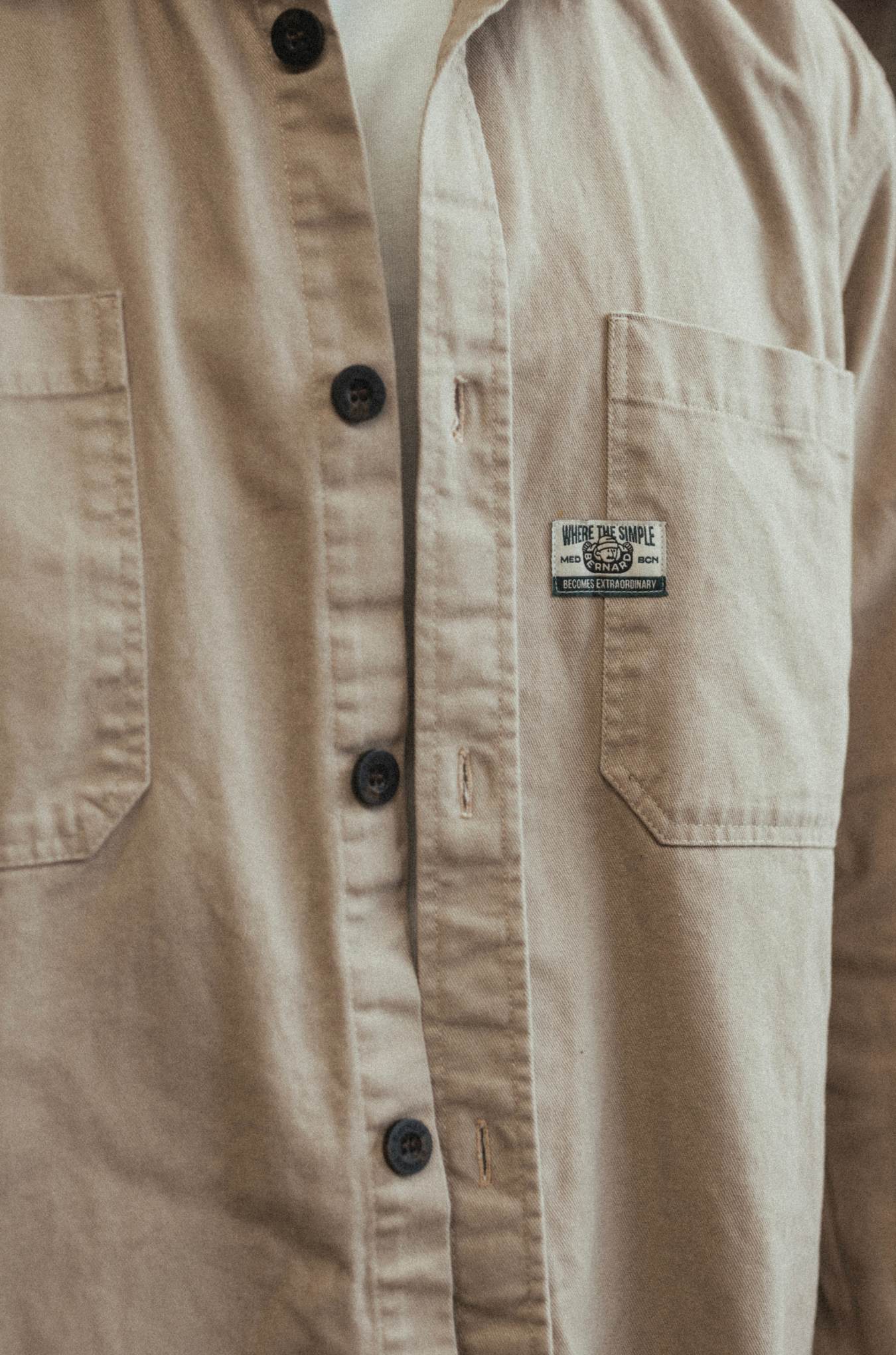 Camisa Dustin Drill Overshirt - Arena