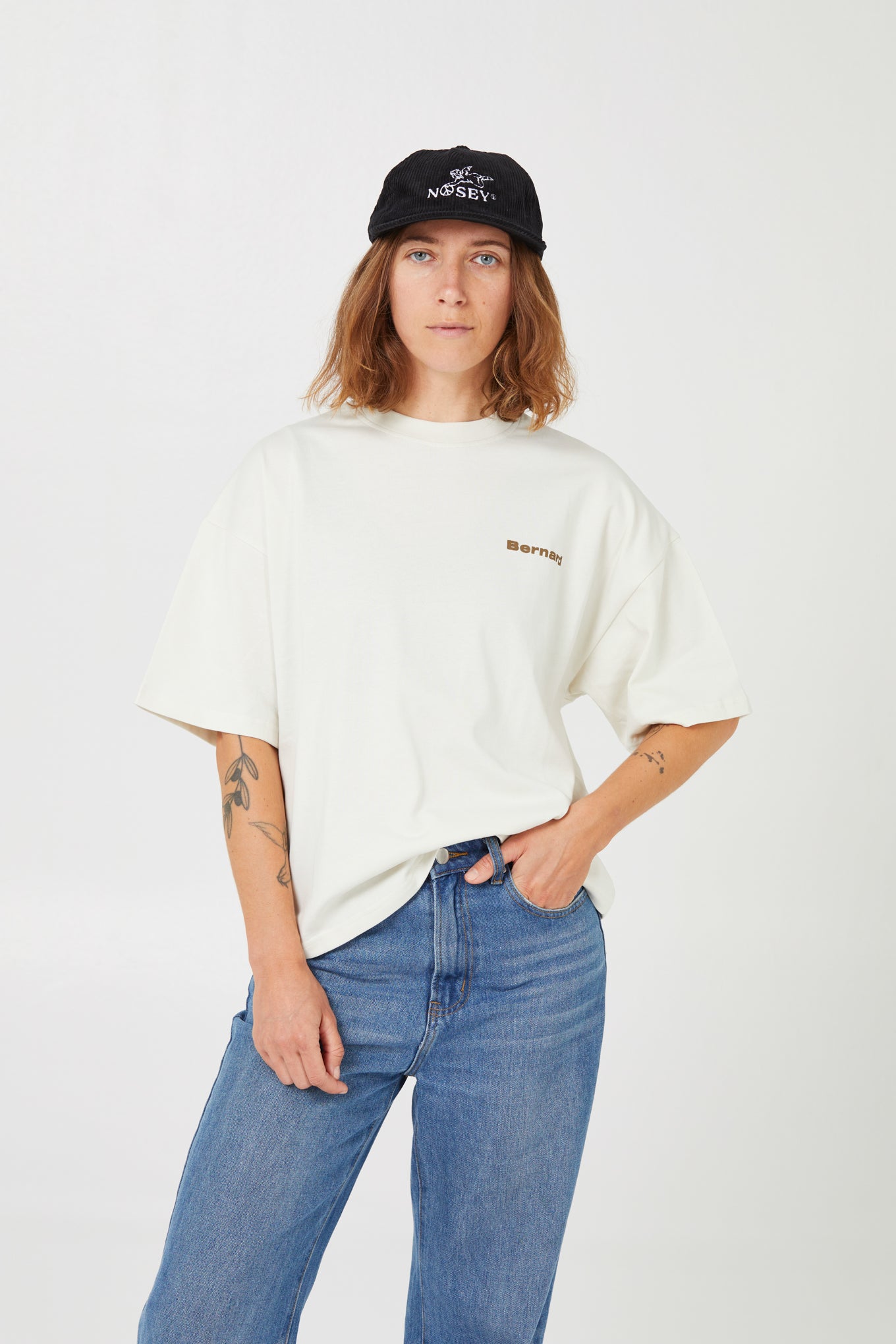Camiseta Boxy - Vintage White