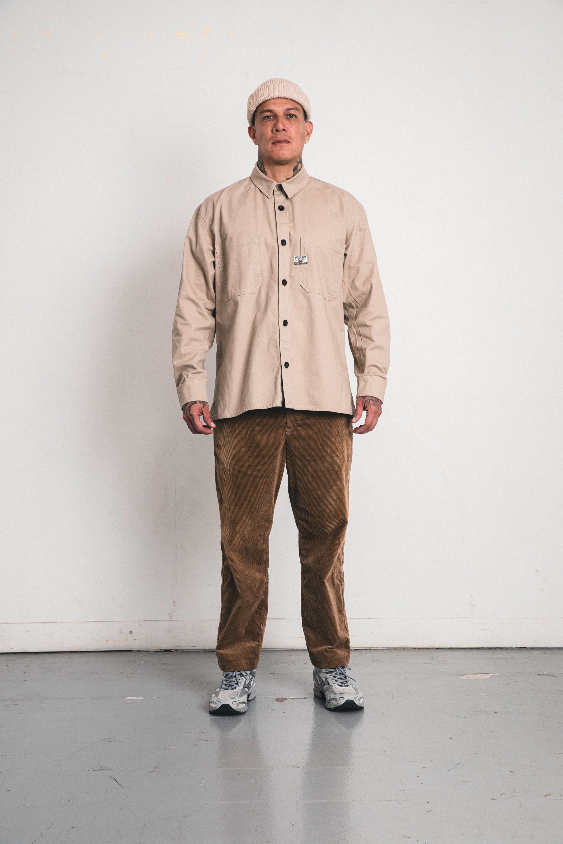 Camisa Dustin Drill Overshirt - Arena