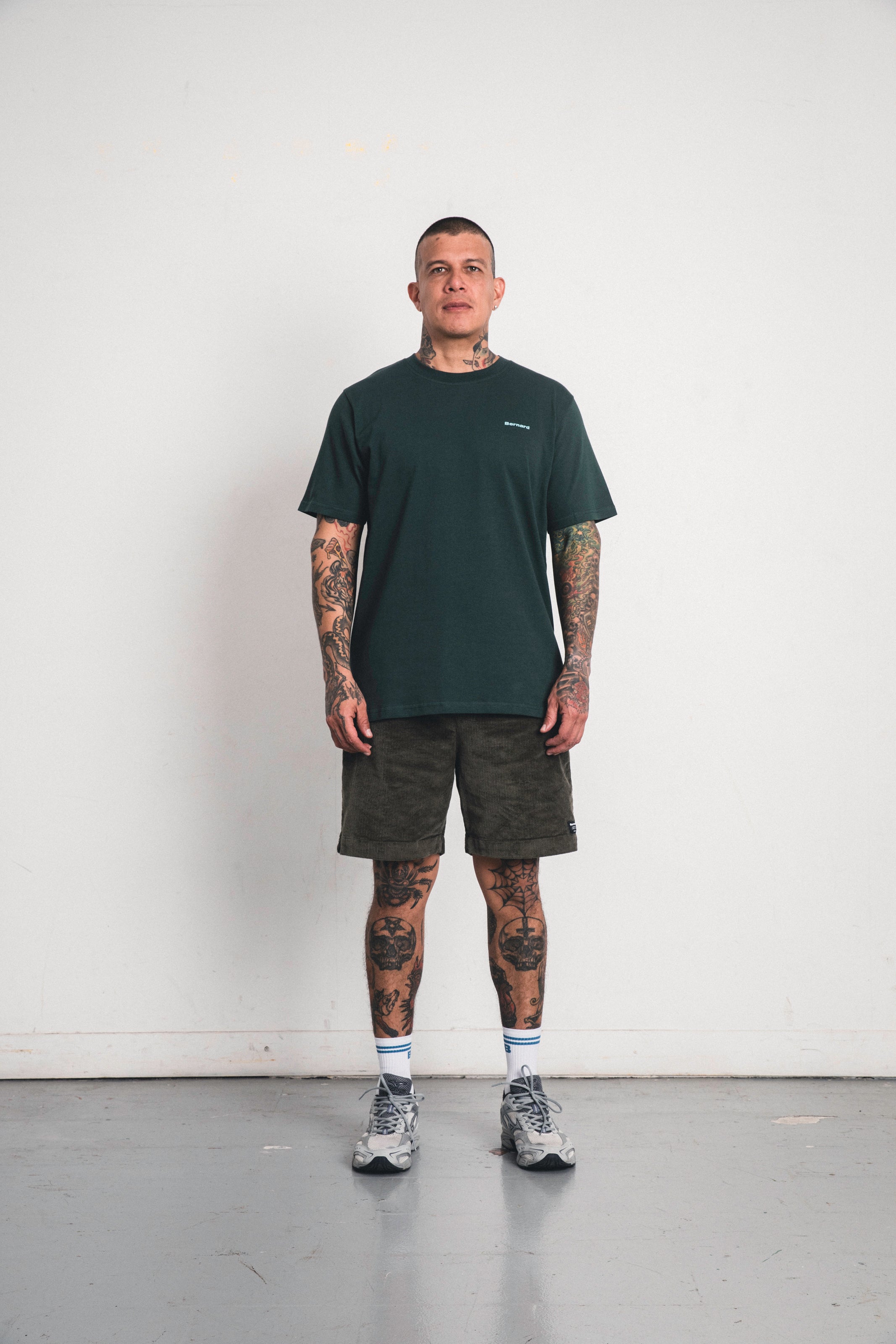 Bermuda Corduroy - Olive