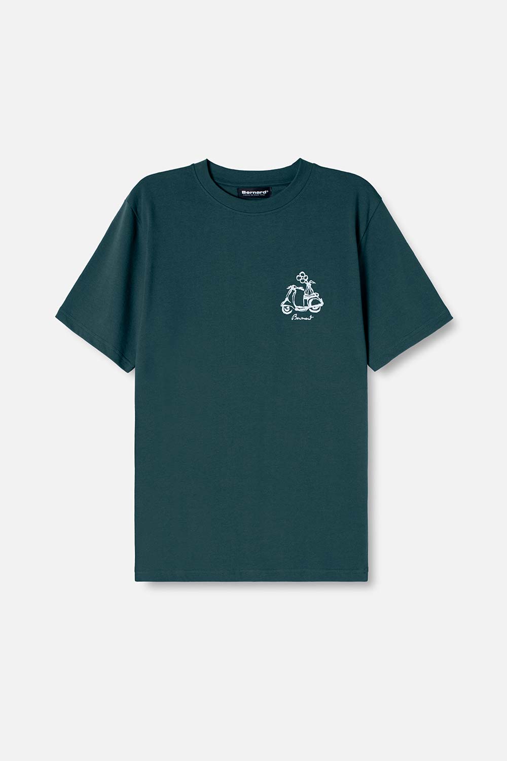 Camiseta Regular Vespa - Verde Oscuro