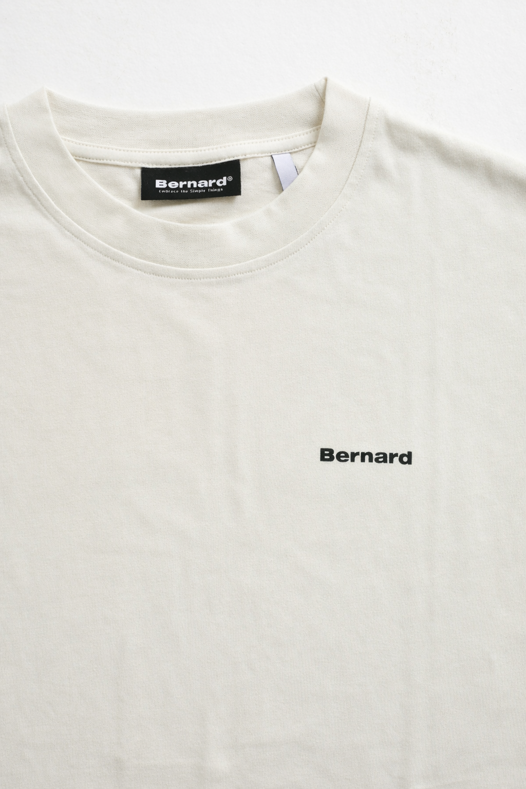 Camiseta Regular Small Logo - Vintage White
