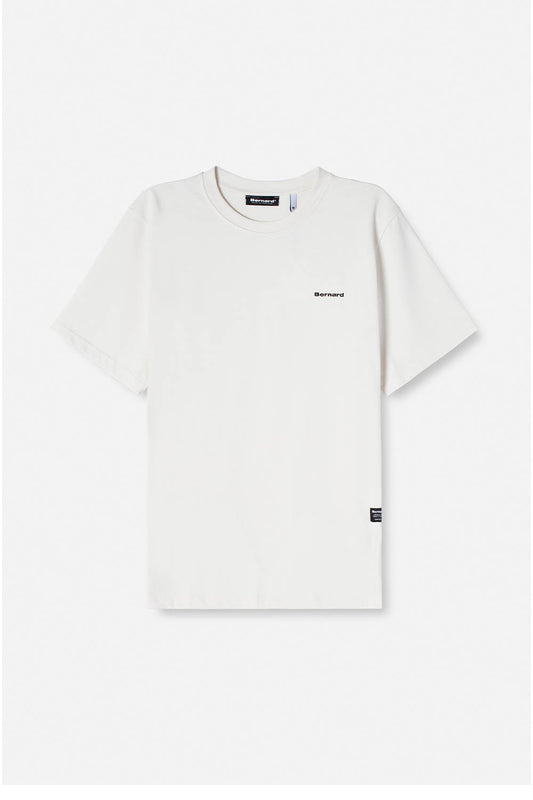 Camiseta Regular Small Logo - Vintage White