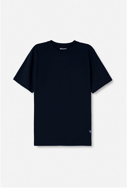 Camiseta Regular Sin Logo - Negra