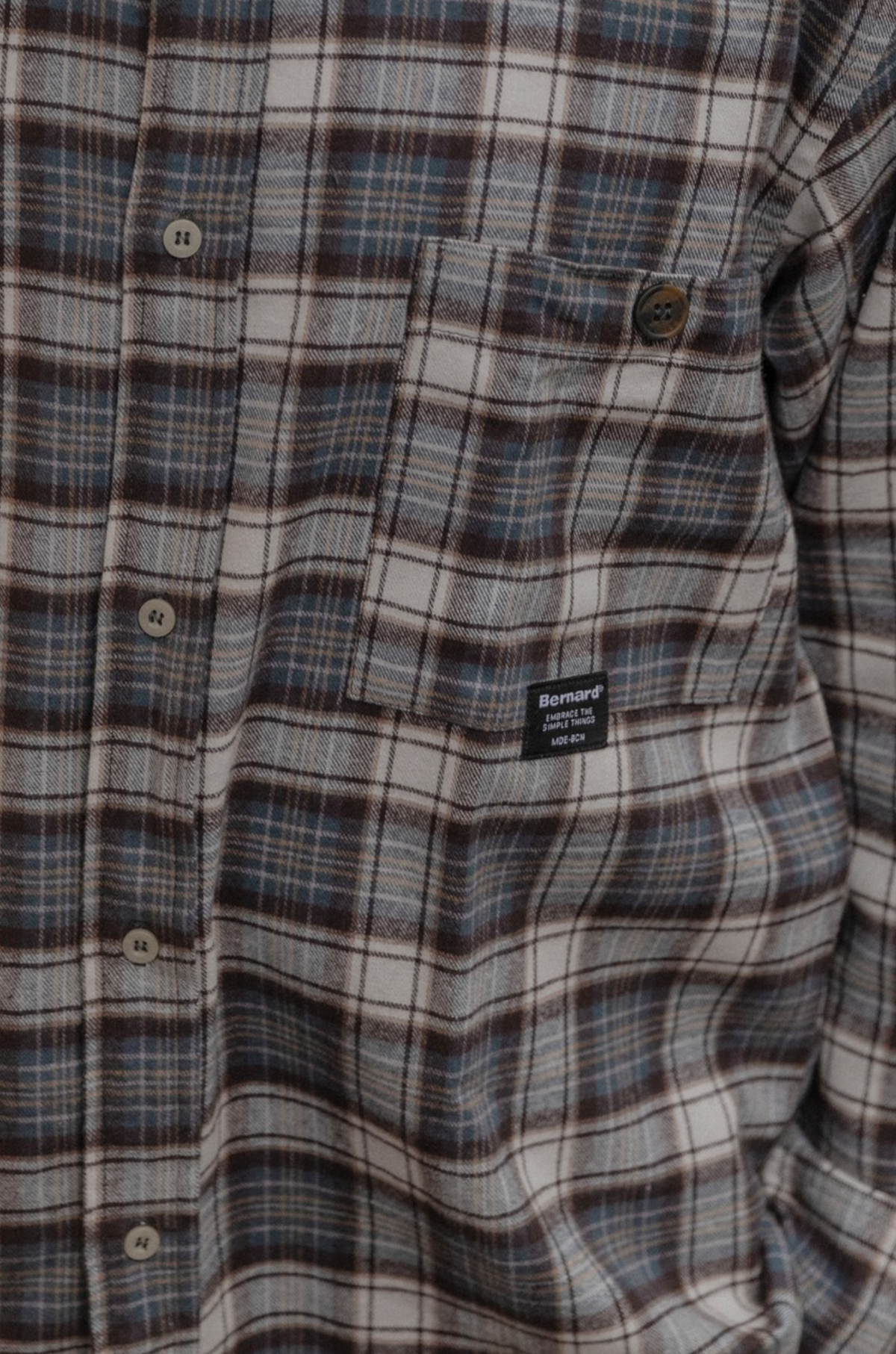 Camisa Leñadora - Brown