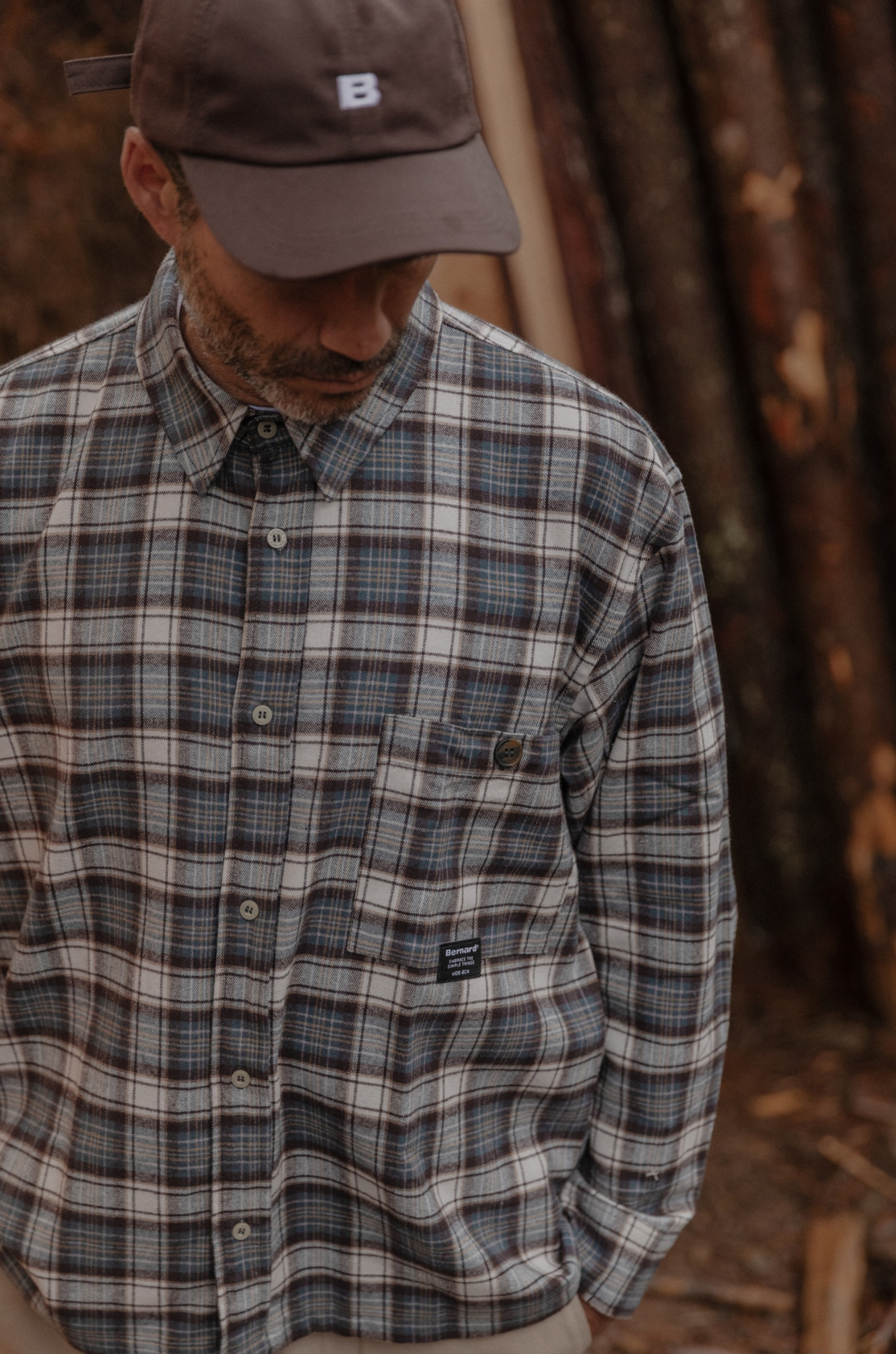 Camisa Leñadora - Brown
