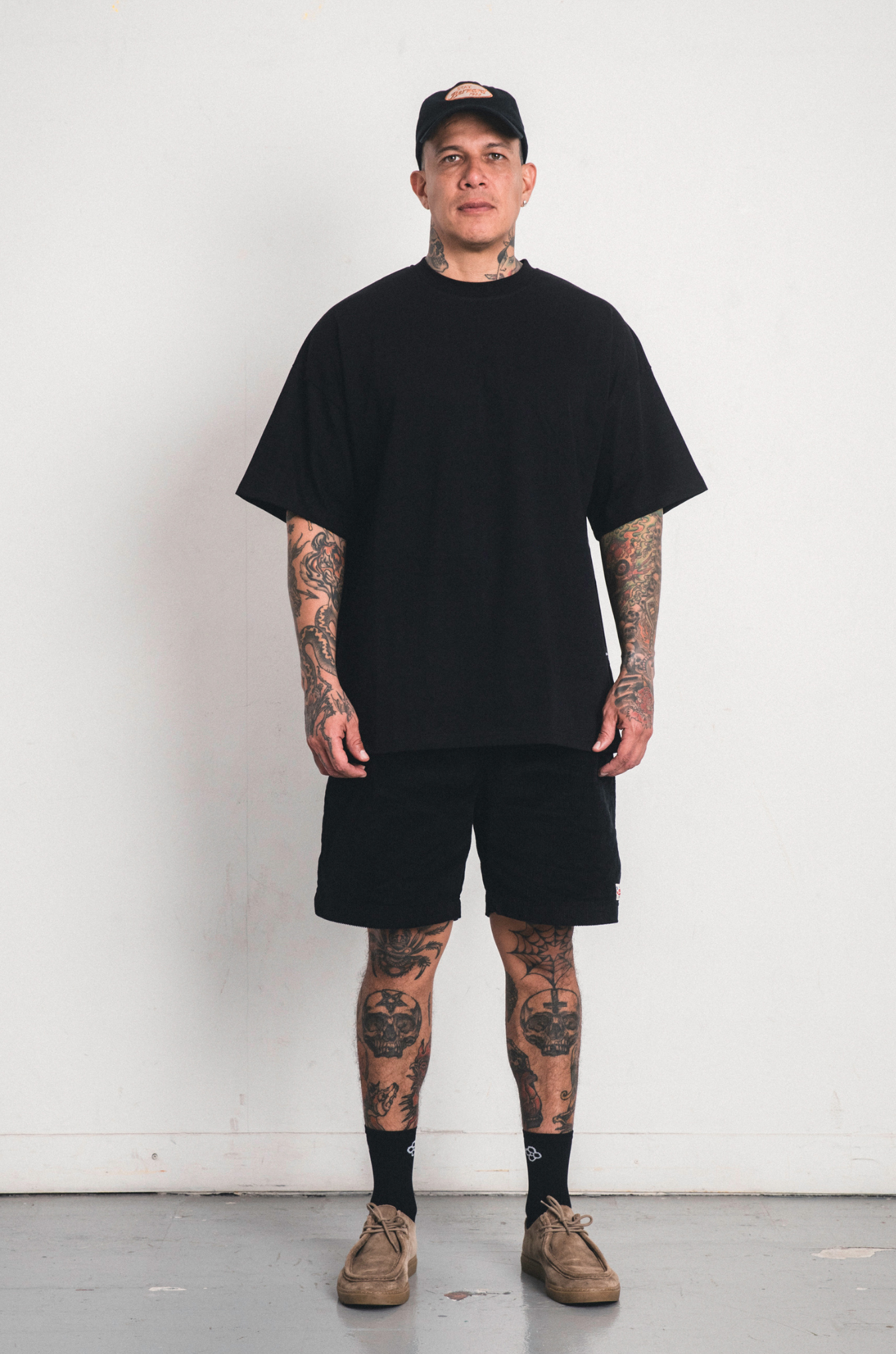Bermuda Corduroy - Negro